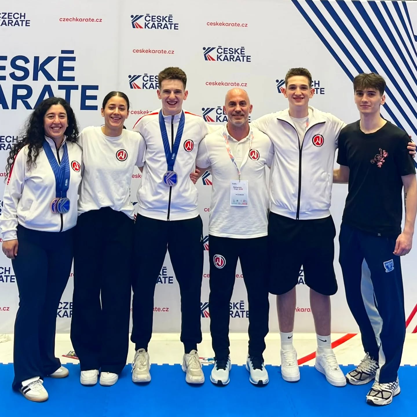 Nippon Karate Club Wien bei einem Turnier in Tschechien