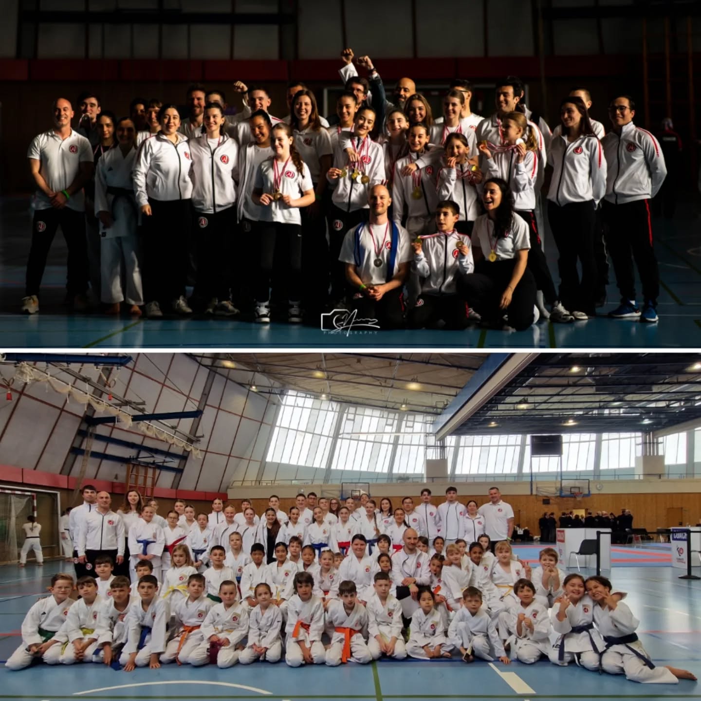 Nippon Karate Club Wien team at a tournament