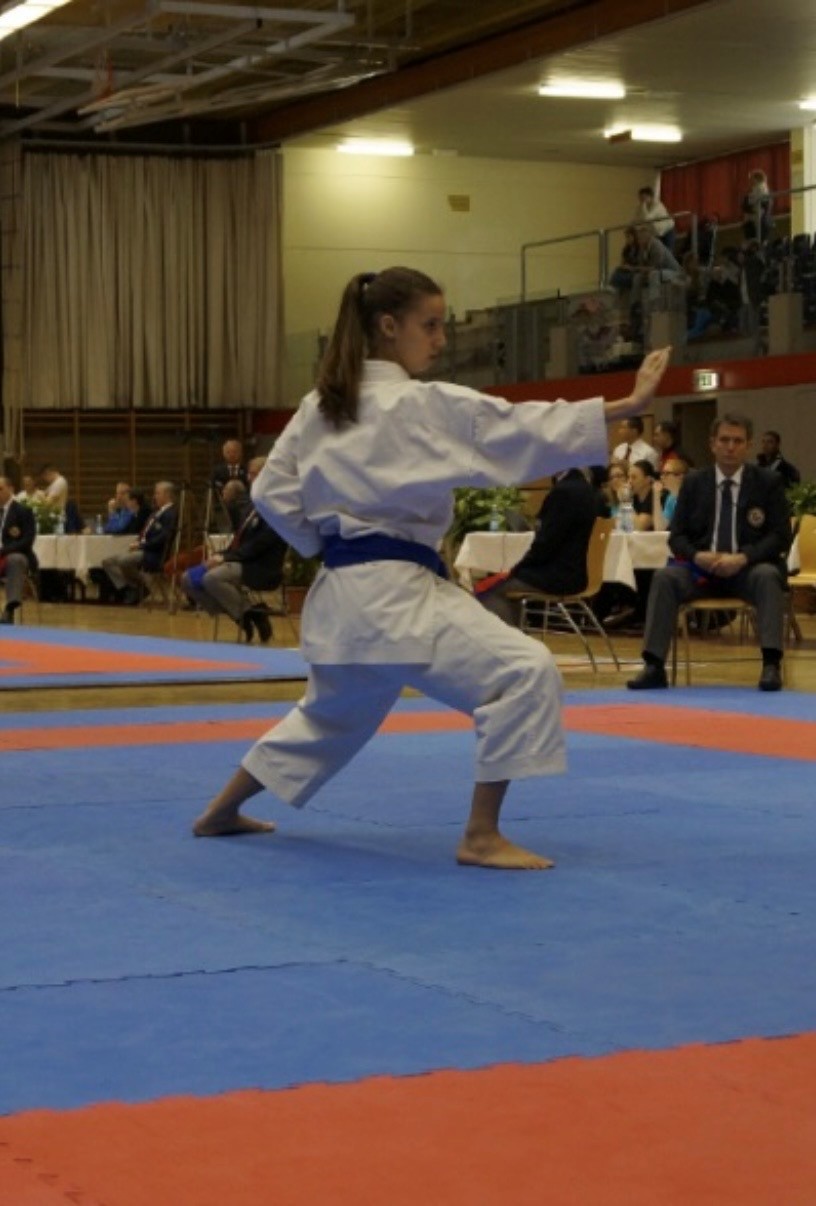 Monika Aleksic, Trainerin im Nippon Karate Club Wien