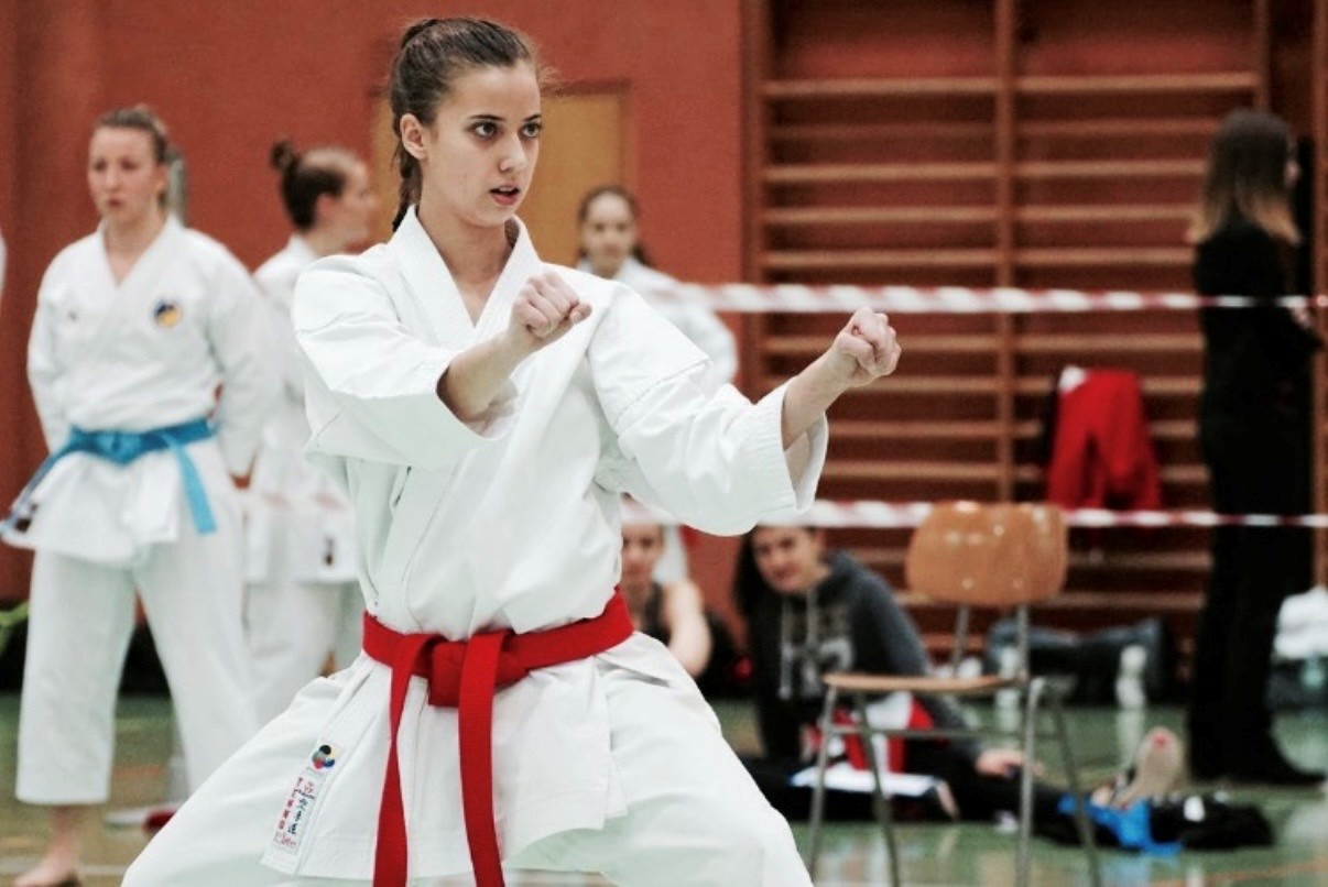Monika Aleksic, Trainerin im Nippon Karate Club Wien