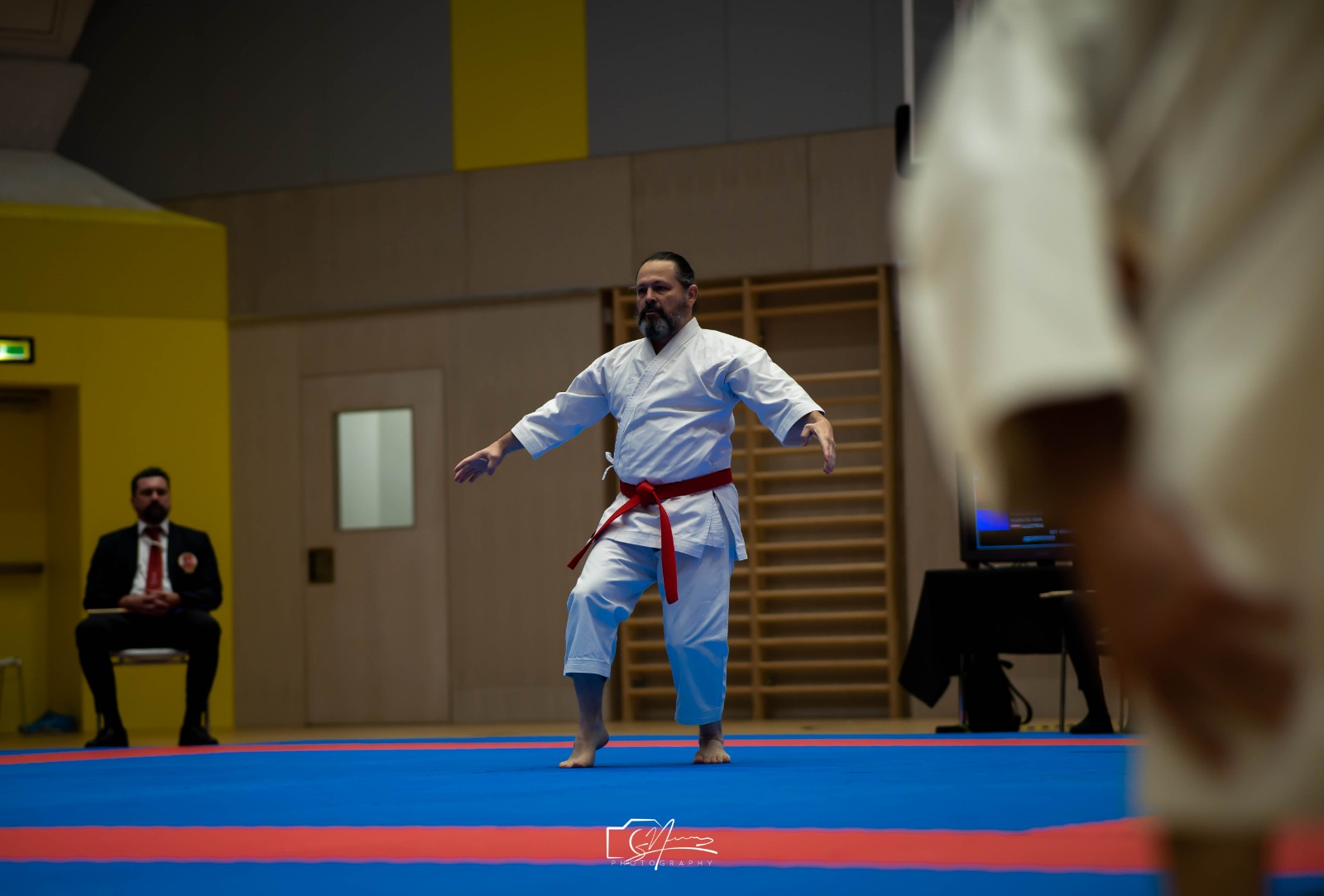 Franz Peischl, Kata-Trainer im Nippon Karate Club Wien
