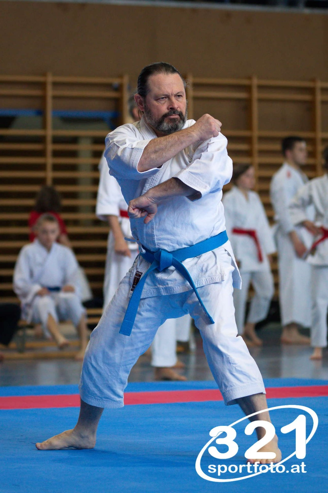 Franz Peischl, Kata-Trainer im Nippon Karate Club Wien