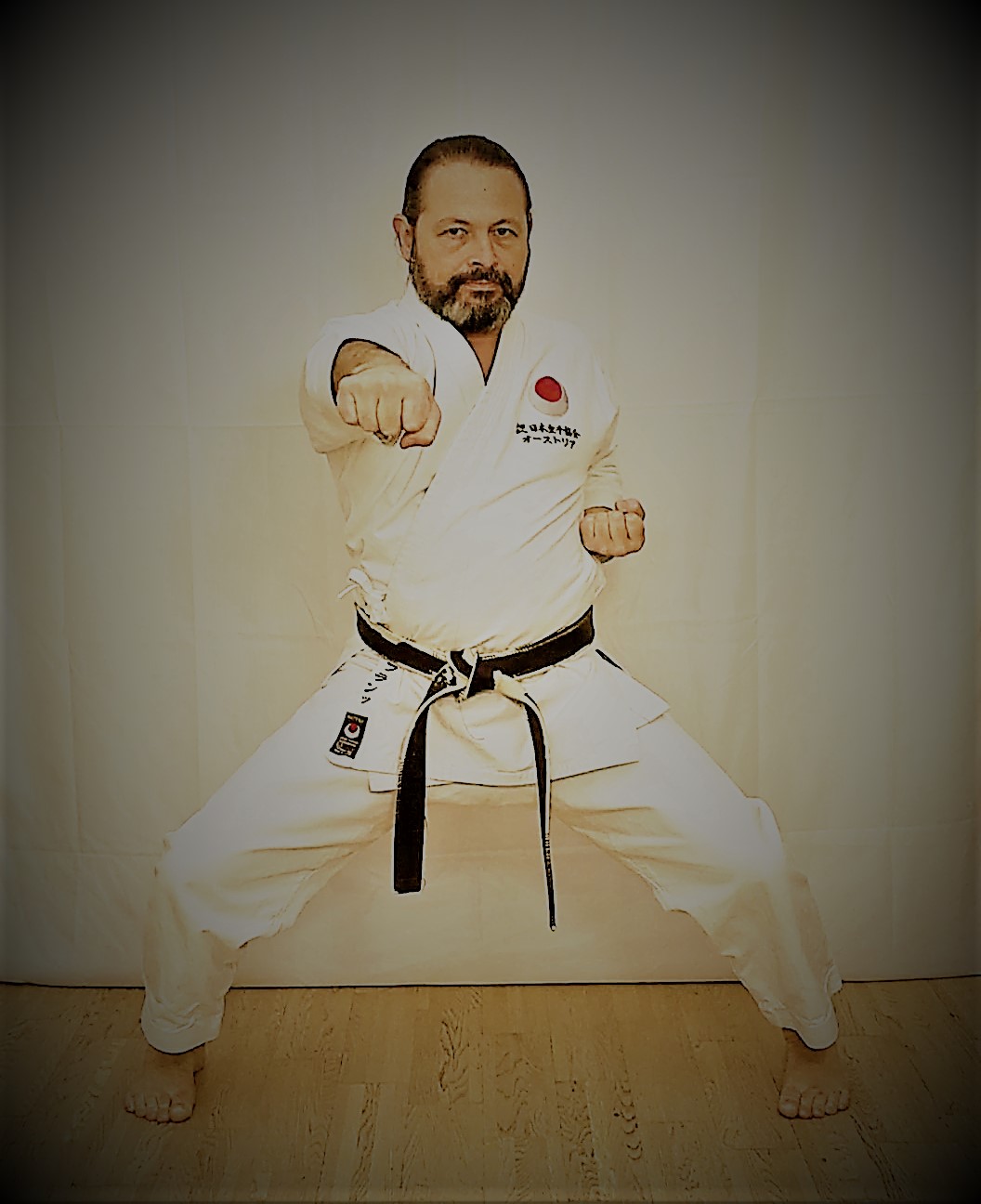 Franz Peischl, Kata-Trainer im Nippon Karate Club Wien