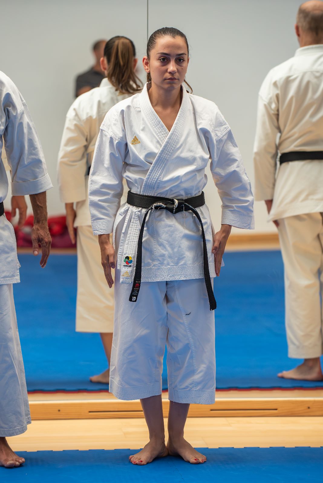 Kristina Glavas, Trainerin im Nippon Karate Club Wien